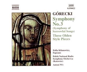 Gorecki Henryk Mikol - SYMPHONY NO.3, 3 OLDEN