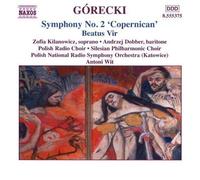 Gorecki: Symphony No. 2 Copernican; Beatus Vir (2001) Audio CD by Unknown (0100-01-01j