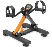 GOREDI Cyclette per esercizi sotto la scrivania, cyclette a pedale con altezza regolabile, bicicletta pieghevole per ufficio, ventose stabili, esercizi per anziani, fitness ginnico per braccia e gambe