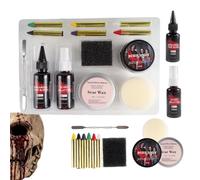 GoreFX Realistic Wound Scar Wax, Cosmetic Prank Prop, Makeup Kit