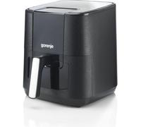 Gorenje AF1350DWB Friggitrice ad aria calda / 1.350 Watt/cestino da 5,4 litri con finestra di visualizzazione/8 programmi automatici/rivestimento antiaderente/display a LED/L x A x P: 28 × 35,3 × 32,1