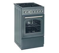 Gorenje EC 55 CLB1 - Fornello elettrico, 48 litri, larghezza: 50 cm, colore: nero opaco, timer, collezione Classica