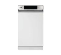 Gorenje GI 520 E15X - Lavastoviglie parzialmente integrabile, 45 cm, 9 controsoffitti, 5 programmi, programma di pulizia 1 ore, cestello superiore regolabile in altezza, protezione completa contro il