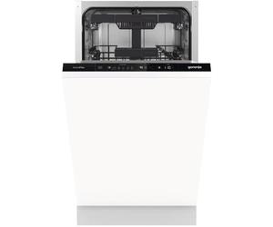 Gorenje GV561C10 Lavastoviglie completamente integrabile/45 cm/5 programmi/10 coperture/15 minuti lavaggio rapido/MultiClack/Connettore acqua calda/Terzo braccio spray/Dimensioni di montaggio (L x A x