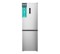 Gorenje N 619EAXL4 - Frigorifero congelatore, display LED, 186 cm, 300 l, NoFrostPLus, scomparto per verdure con regolatore di umidità, FastFreeze, acciaio INOX