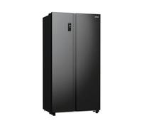 Gorenje NRR 9185 EABXL Side by Side Frigorifero Frigorifero, Made in Europe NoFrostPlus, Compressore Inverter Crisp Zone, ConvertActive Zone, FastFreeze, 178,6 cm, Nero