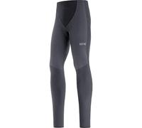 GOREWEAR C3 Partial GORE-TEX INFINIUM™ Thermo Tights+, Black/Neon Yellow, L