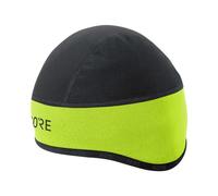 Gore wear c3 windstopper wear helmet cap neon yellow black