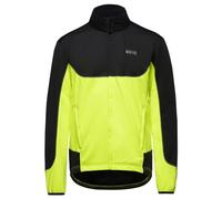 GOREWEAR C5 WINDSTOPPER® Thermo Trail Giacca Uomo, Black / Neon Yellow, S
