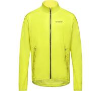 Giacca antivento gore wear concurve da uomo giallo fluo