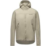 Giacca con cappuccio GOREWEAR Fernflow Windbreaker beige - XL