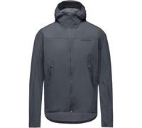Giacca con cappuccio GOREWEAR Fernflow Windbreaker grigio scuro - L