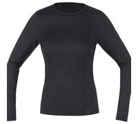 GOREWEAR M Donna Base Layer Thermo Maglia a manica lunga, Black, 34