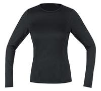 GOREWEAR M Donna Base Layer Thermo Maglia a manica lunga, Black, 38