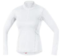 Maglia a maniche lunghe gore m thermo da donna con 1 4 di zip