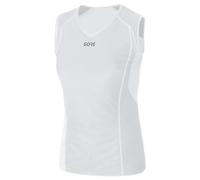 GOREWEAR M Donna GORE® WINDSTOPPER® Base Layer Maglia senza maniche, Light Grey/White, S