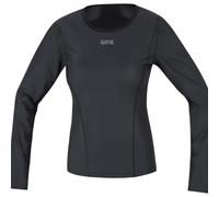 GOREWEAR M WINDSTOPPER® Base Layer Maglia manica lunga Donna, Black, 34