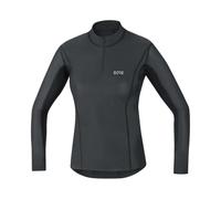 Maglia intima Gore Wear Thermo Windstopper nera da donna - M