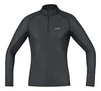 Maglia intima Gore Wear Thermo Windstopper manica lunga nera - XXL