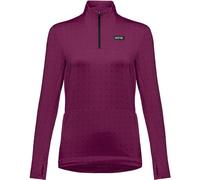 GOREWEAR Mid-Layer Thermo Casual 1/4-Zip da donna, Process Viola, 34