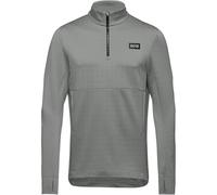 GOREWEAR Mid-Layer Thermo Casual 1/4-Zip da uomo, Lab Grigio, M