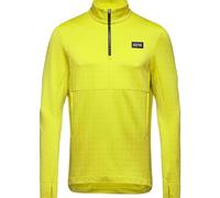GOREWEAR Mid-Layer Thermo Casual 1/4-Zip da uomo, Neon Yellow, L