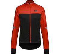 GOREWEAR Phantom Giacca Donna, Nero/Fireball, 38