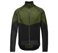 Giacca GOREWEAR Phantom GORE-TEX INFINIUM™ maniche rimovibili verde oliva scuro nero - L