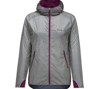 GOREWEAR R5 Donna GORE-TEX INFINIUM Giacca insulated, Lab Grigio / Process Viola, 34