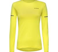 GOREWEAR T-Shirt Manica Lunga Contest 2.0 Donna, Washed Neon Yellow, 36