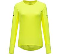 GOREWEAR Vivid Maglia a Manica Lunga Donna, Neon Giallo, 36