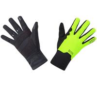 Guanti unisex gore wear gore tex infinium mid long nero giallo