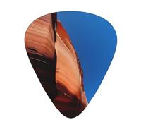 Gorge Scenery - Plettri per chitarra di dimensioni sottili, medie e spesse, set da 12 pezzi, adatti per chitarra elettrica e vari strumenti