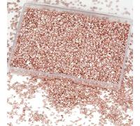 GORGECRAFT 1 Scatola Frammenti di Glitter di Vetro Frantumato Rotto Frammenti di Schegge Irregolari 100G Paillettes Ghiaia per Creazione di Gioielli Sottobicchieri Decorativi Ornamento Vaso in Resina