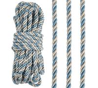 GORGECRAFT 10 m*8 mm Corda Intrecciata In Poliestere Spago per Labbra Intrecciato Corda Decorativa Intrecciata Filo Nastro per Decorazioni per La Casa Fermatenda per Tende Accessori per Tappezzeria Ar