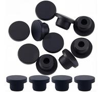 GORGECRAFT 10 Tappo in Gomma Siliconica per Fori Rotondi da 19mm Tappi in Gomma di Tipo T Impermeabili di Grandi Dimensioni Morbidi e Flessibili Tappi A Pressione per Bottiglie Tappi Terminali