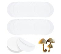 GORGECRAFT 100 PZ 90 mm Dischi Filtranti Sintetici Qualitativi Carta da Filtro in Cellulosa Filtri A Imbuto Circolare Filtrazione Dell'Estratto A velocità Media Senza per Imbuto Buchner Coltivazione