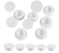 GORGECRAFT 10pz 5 Misure T Tappo per Foro Tulead Tappo per Bottiglia in Silicone Bianco Tappo di Tenuta per Tubo di Ricambio Diametro Interno 22-29 mm Rotondo Morbido Flessibile Riutilizzabile