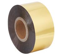 GORGECRAFT 120m*30mm Carta per Stampa A Caldo Carta Metallizzata Dorata e Lamina Carta per Trasferimento di Calore Carta per Stampante Laser Elegance Carta Artigianale per Macchina Abbronzatura della