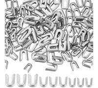 GORGECRAFT 150pz Punte per Disossamento A Spirale Tappi per Disossamento Corsetto in Metallo 4/5/6mm Punte di Filo A Spirale in Acciaio Inossidabile Copertura Adatta per Corsetto Modellante