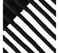 GORGECRAFT 18 metro di Nastro In Sbieco per Tubazioni In Velluto Larghezza 10mm Cordoncino per Bordi Neri per Tappezzeria per Abbigliamento Cucito Cuciture Decorazioni Cuscini Lampade Tende Cappelli