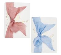 GORGECRAFT 2 Set di Libri per Voti Nuziali, Biglietto per Il Giorno del Matrimonio Officiante Regali per La Sposa e Lo Sposo Libretto per Addio al Nubilato Quaderno Ricordo per Rinnovo Voti