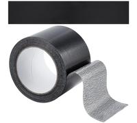GORGECRAFT 20 m X 80 mm Nastro per Riparazioni di Rilegatura di Libri Nastro In Tessuto Nero Nastro Adesivo Adesivo Stoffa Sicura per Biblioteca Sigillatura di Cuciture per Libri Nastro Artigianale pe