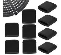 GORGECRAFT 20pcs Paraurti in Gomma per Friggitrice Ad Aria Vassoio per Friggitrice Ad Aria Piedini in Gomma Coperture Protettive AntiGraffio per Friggitrice Piastra per Padella di Ricambio per La