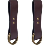 GORGECRAFT 2pz Gonna In Pelle PU Escursioni Rinascimentale Medievale Cintura Vintage Gonna Escursionismo Clip Boccale Cinturino Cinturino Accessorio per Costumi Rinascimentali Cintura Cosplay Cammello