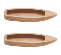 GORGECRAFT 2pz Modello di Barca in Legno Barca in Legno Non Finita Artigianato Mini Nautico Pesca Barca A Vela Canoa in Legno Progetto Artigianale Desktop Oceano Paesaggio Ornamento per Centrotavola