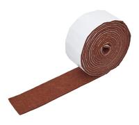 GORGECRAFT 3 m X 5cm Nastro in Feltro Autoadesivo Strisce in Feltro Mobili Rotoli Antiscivolo Color Cocco Gambe Sedie Protezione Mobili Pavimenti in Legno Protezione Pareti Insonorizzate