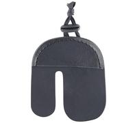 GORGECRAFT 3 pz Linguette per Tiro con L'Arco In Pelle Arco Lungo Dito Proteggi La Mano Guardia Fatta A Mano per Tiro Da Caccia Pratica Attrezzatura Archi Ricurvi Arco Compound Mano Destra Attrezzatur