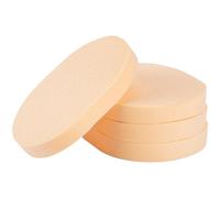 GORGECRAFT 4 pz Spugna Detergente per Il Viso Ovale Struccante Spugna Pastiglie Riutilizzabili Spugna per Sfumare PeachPuff Spugne per Il Trucco Fondotinta Pulizia Quotidiana Delicata Esfoliante