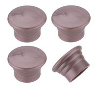 GORGECRAFT 4 pz Terminali per Aste per Tende Terminali per Tende Coperture per Aste Terminali per Aste di Ricambio per Tende In Plastica A Forma di Colonna Da 28 mm Teste per Accessori per Aste Romane